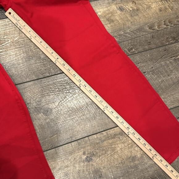 NWT Rich & Skinny Women's Low Rise Skinny Jean Red Size 30 - Picture 3 of 8